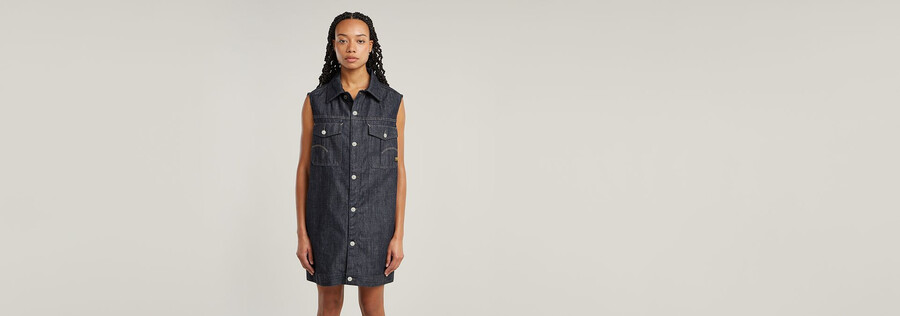 robe oversize sans manches