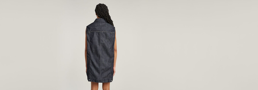 robe oversize sans manches