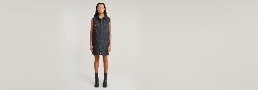 robe oversize sans manches