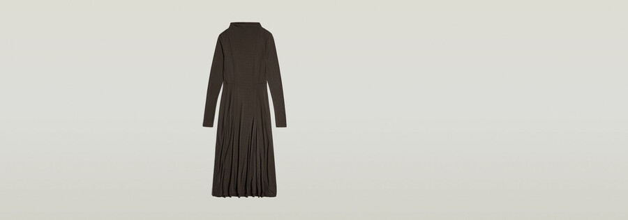 robe drapée en jersey