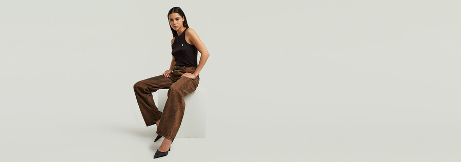 jean judee taille basse ample