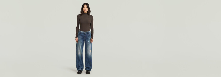 jean judee taille basse ample