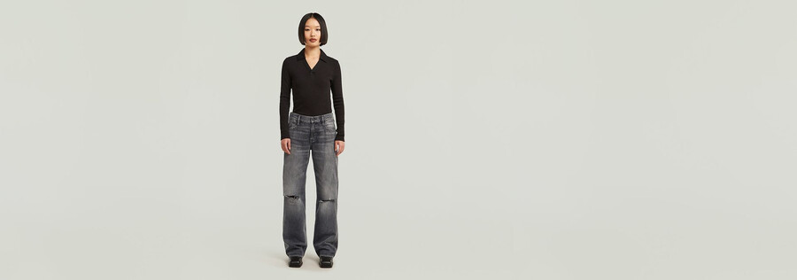 jean judee taille basse ample