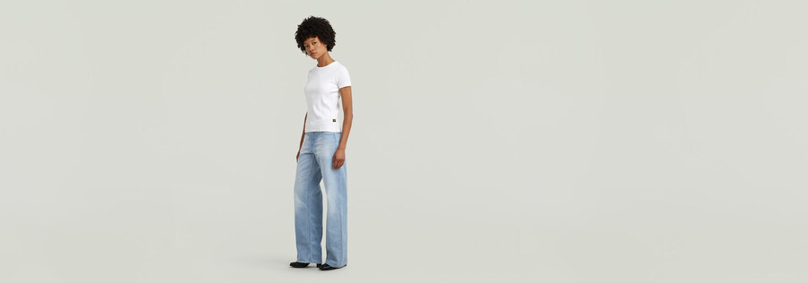 jean judee taille basse ample