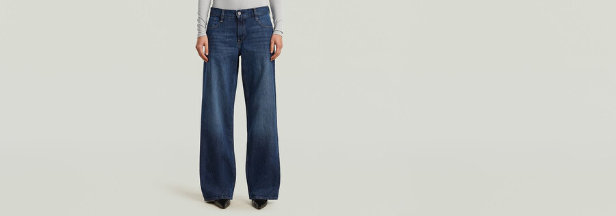 jean judee taille basse ample