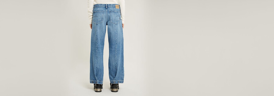 jean judee biker taille basse ample