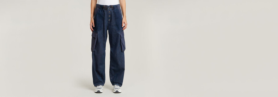 mélange de tissus cocoon jeans