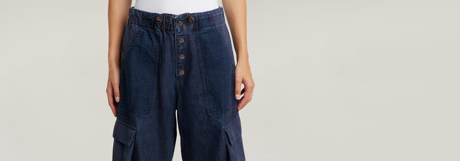 mélange de tissus cocoon jeans