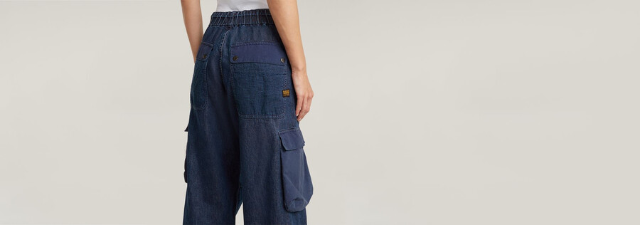mélange de tissus cocoon jeans