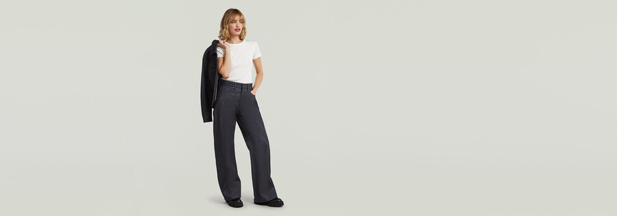 jeans larges contor