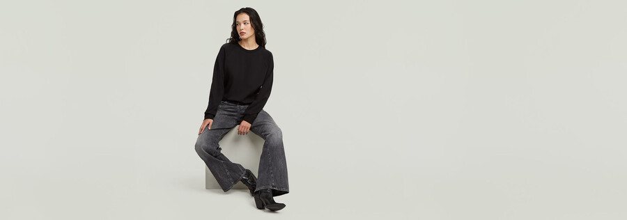 jeans larges contor