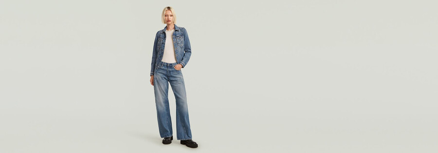 jeans larges contor