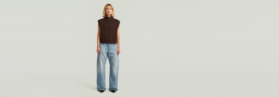 jeans larges contor