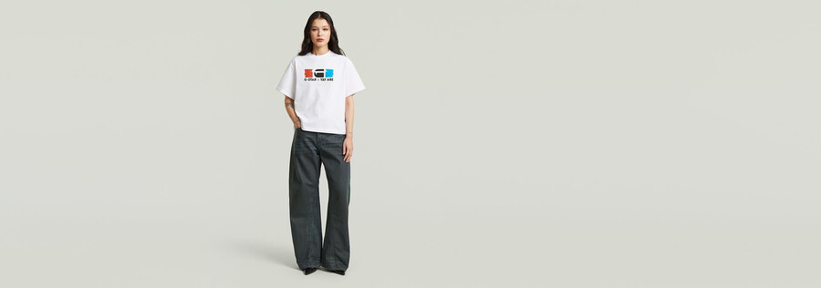 jeans larges contor
