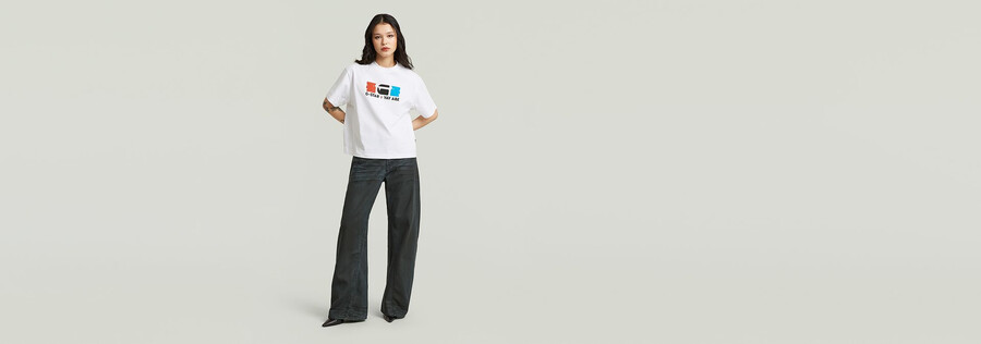 jeans larges contor