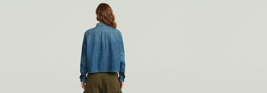 chemise ample à une poche