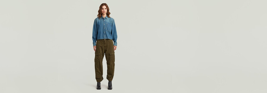 chemise ample à une poche