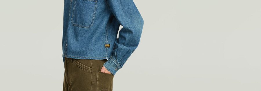 chemise ample à une poche