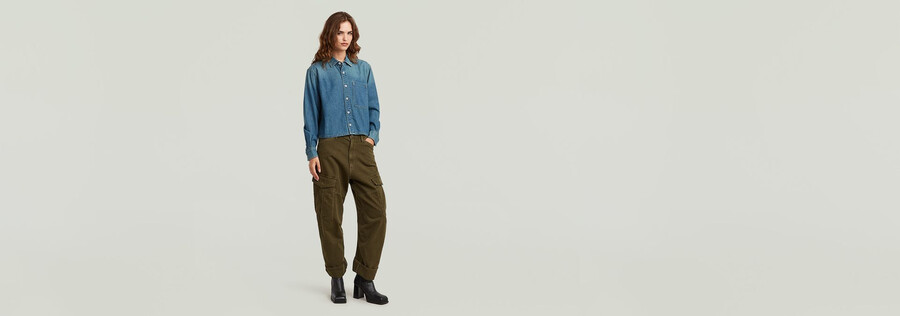 chemise ample à une poche