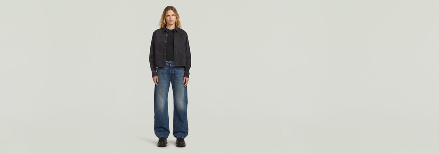 chemise carrée décontractée à une poche