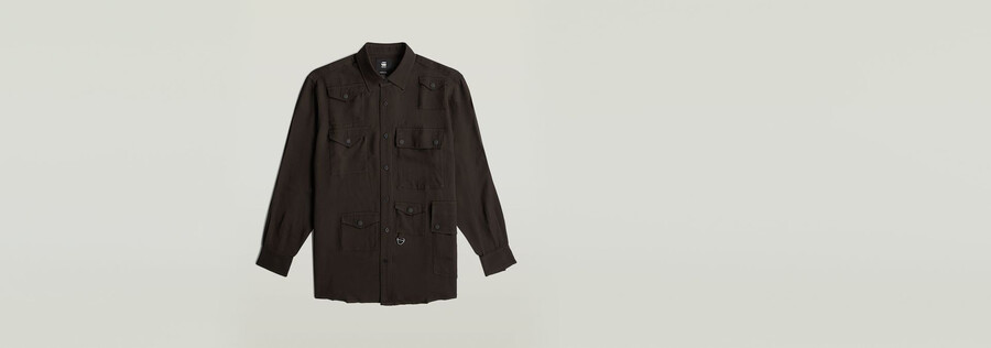 chemise décontractée à poches
