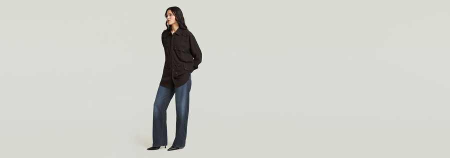 chemise décontractée à poches