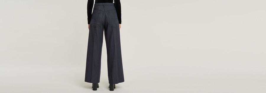 pantalon à sac en papier
