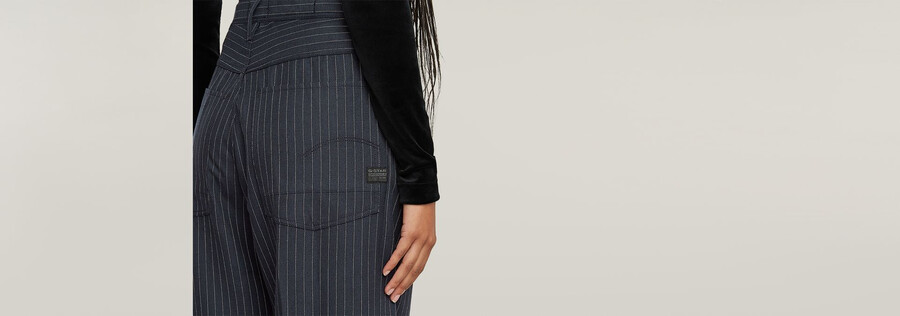 pantalon à sac en papier
