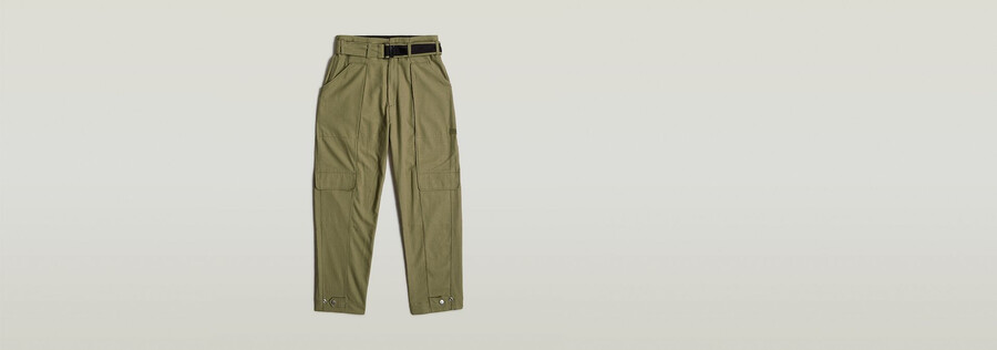 pantalon taille haute en papier