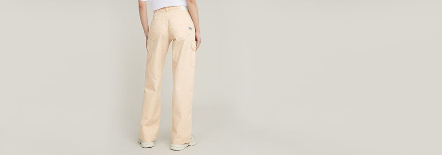 pantalon cargo taille basse judee