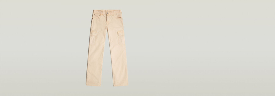 pantalon cargo taille basse judee