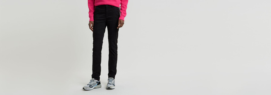 pantalon skinny de motard