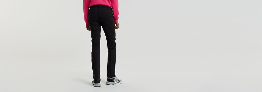 pantalon skinny de motard