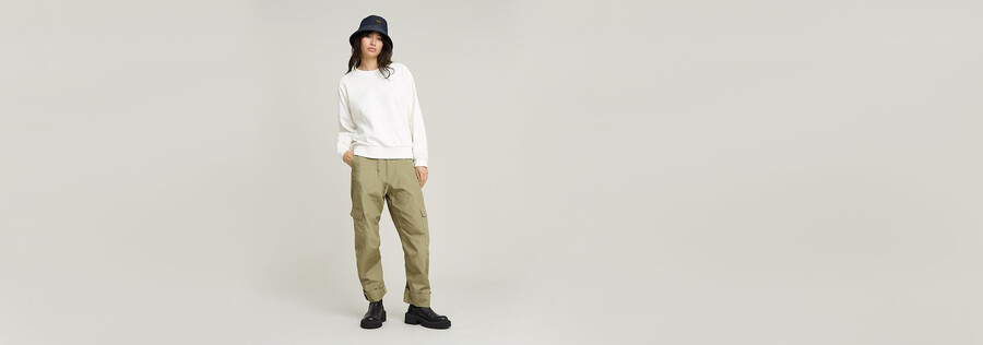 pantalon cargo boyfriend 3d