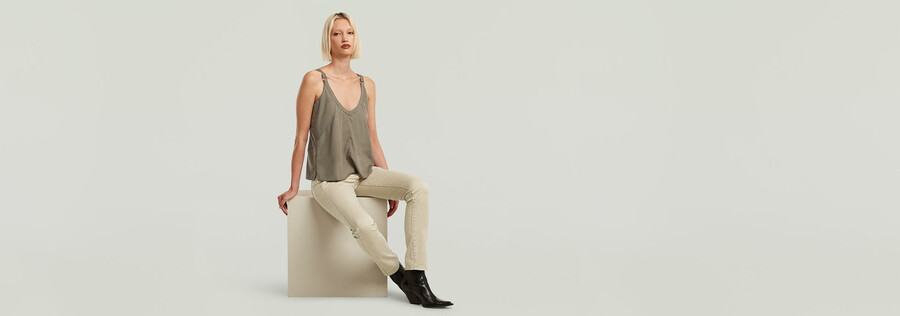 chino droit midge slim