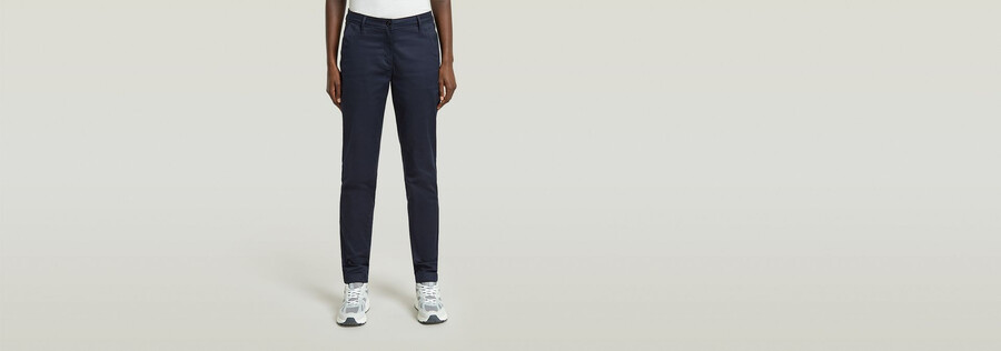 chino taille mi-haute bronson
