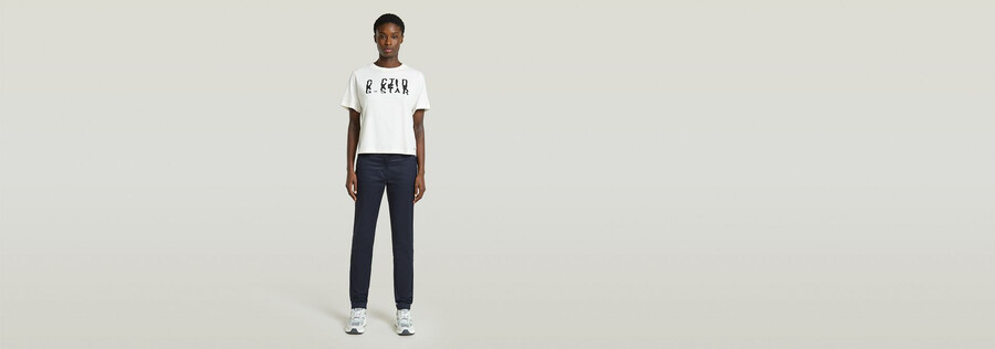 chino taille mi-haute bronson