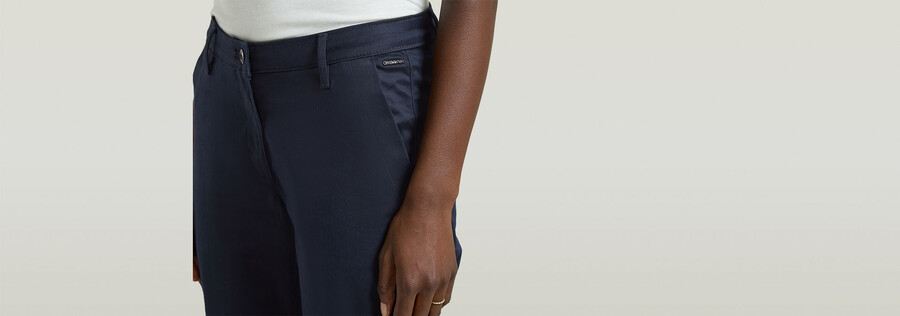 chino taille mi-haute bronson