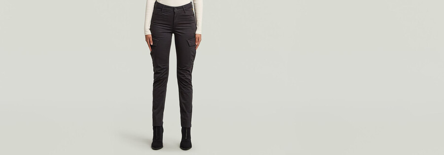pantalon cargo slim