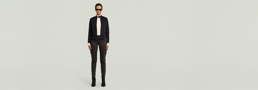 pantalon cargo slim