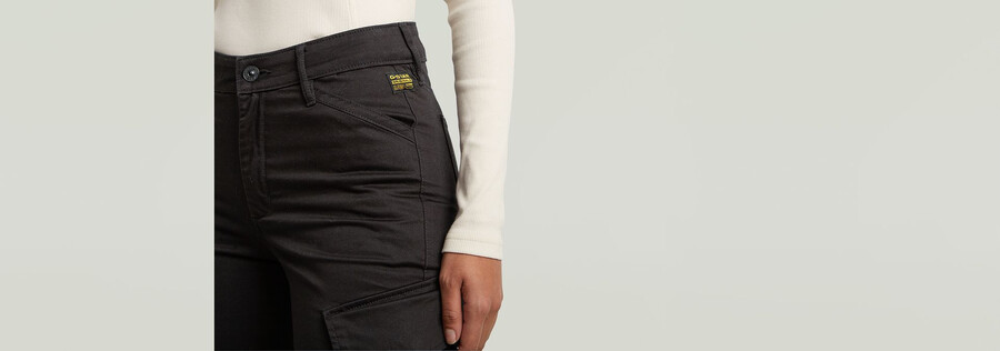 pantalon cargo slim