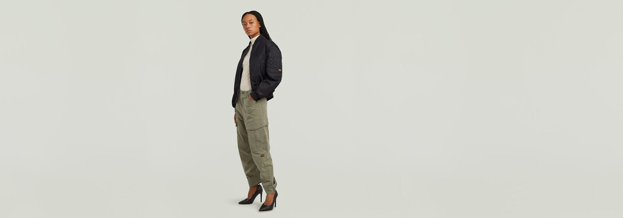 pantalon cargo boyfriend 3d