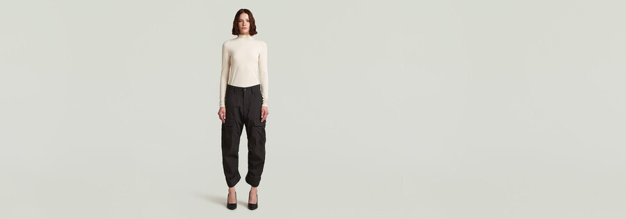 pantalon cargo boyfriend 3d