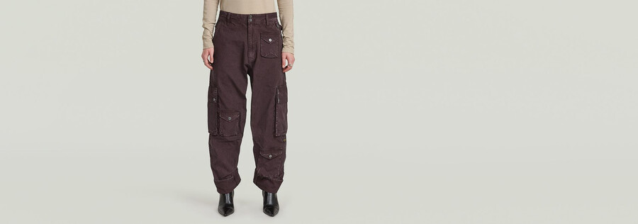 pantalon cargo boyfriend 3d multipoches