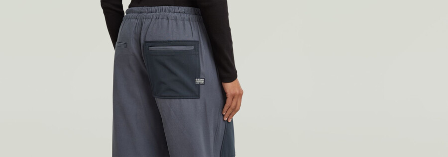 pantalon cargo ton sur ton