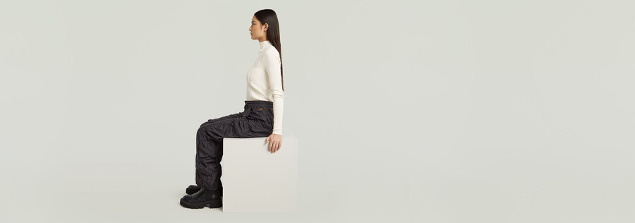 pantalon cargo ballon multipoches