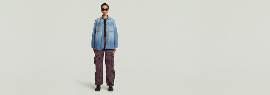 pantalon cargo ballon multipoches