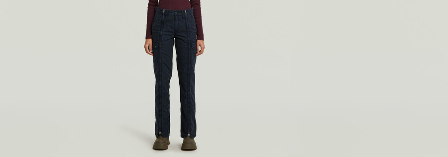 pantalon judee à fermeture éclair