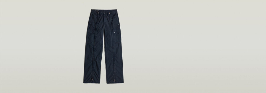 pantalon judee à fermeture éclair