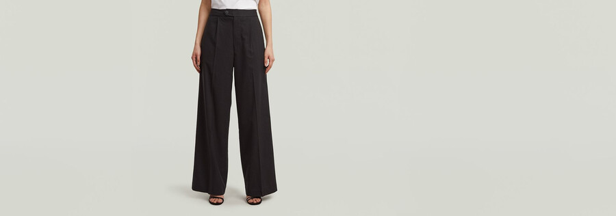 pantalon à sac en papier